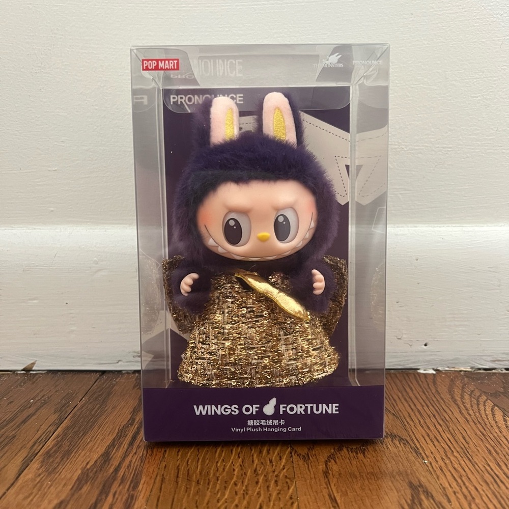 LABUBU * PRONOUNCE - WINGS OF FORTUNE Vinyl Plush Hanging Card